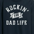 thumbnail image 3 of Instant Message - Rockin Dad Life - Father's Day Gift - Men's Long Sleeve T-Shirt, 3 of 6