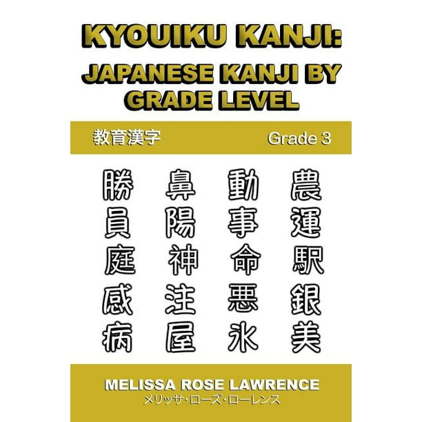 Kyouiku Kanji Japanese Kanji by Grade Level