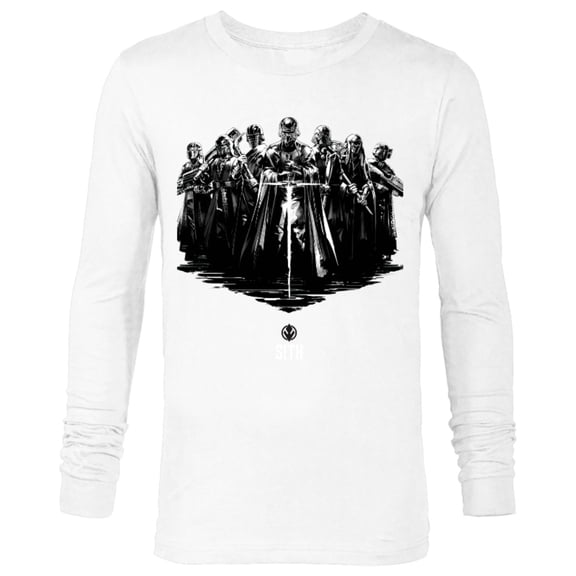 Star Wars: The Rise of Skywalker Kylo Ren Warriors - Long Sleeve T-Shirt for Men - Customized-White