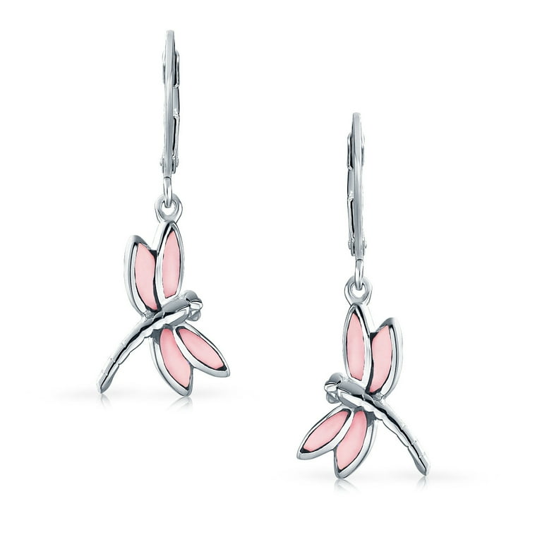 Bling Jewelry Cavigliera In Argento 925 Con Ciondoli Libellula, Lucciola E Farfalla, Regolabile 9-10 Pollici, Per Donna E Ragazza