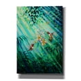 thumbnail image 1 of Epic Graffiti 'Hummingbirds Plumeria' by Jan Kasparec, Canvas Wall Art, 18"x26", 1 of 8