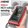thumbnail image 1 of Multímetro Digital Ndcxsfigh Detector de voltaje AC/DC Rango automático Herramienta eléctrica multifuncional, 1 of 9