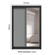 thumbnail image 3 of Ropero Closet Madesa Vivare Plus 2 Puertas 1 Espejo NG, 3 of 5