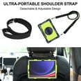 thumbnail image 4 of Dteck for Samsung Galaxy Tab S9 FE+ 5G Case / Tab S9 Plus Case 12.4" 2023 With Pencil Holder, 360 Rotating Hand Strap & Stand Drop-Proof Case for Galaxy Tab S9 FE Plus/S9 12.4",Navy Green, 4 of 8