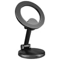 thumbnail image 1 of Soporte magnético para teléfono de coche, mini, giratorio 360 degree, plegable y compacto. Negro, 1 of 9