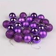 thumbnail image 2 of 24PCS Christmas Decoration Balls, 1.3" Shatterproof Color Set Ornaments Balls, Xmas Tree Ball Bauble for Festival Wedding Home Party Decors Xmas Tree Hanging, 2 of 7
