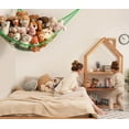 thumbnail image 3 of Stuffed Animal Storage Hammock Net Corner - Large Toy Hammock Net for Stuffed Animals Room Decor - Cute Stuff Animal Organizer Holder for Plush Plushie - Kids Baby Nursery Wall Bedroom Home Decor, 3 of 10