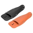 thumbnail image 4 of Uxcell Leather Garden Pruner Sheath Bypass Pruners Pouch Protective Case Scabbard Cover Black Brown 2Pcs/1Set, 4 of 5