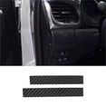 thumbnail image 1 of Real Bright Soft Car Interior Carbon Fiber Sticker Decoration2Pcs Carbon Fiber Driver Side Dashboard Cover Strip For Toyota HiluxAuto Car Protection Interior Accessories, 1 of 8