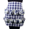 thumbnail image 1 of Cheers Kitchen Farm Bird Print Two-row Eggs Collecting Gathering Apron Pocket,Size: 50.8cm x 46cm, 1 of 8
