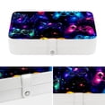 thumbnail image 4 of Game Controller PU Leather Jewelry Box with Removable Compartment and Earring Holder, Portable Travel Organizer, 4 of 6