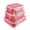 Red, variant on 3-Pack Packing Cubes Foldable Travel Storage Bags, Lightweight Waterproof Nylon Suitcase Organizers, Space Saving Laundry Pouch Set for Vacation and Gym Red
