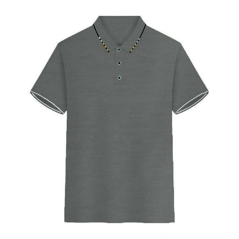 UVEASISHA Mens Golf Quarter Zip,Men's Short Sleeve Zipper