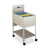 Safco Filing Cart Lockable , Putty