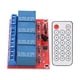 thumbnail image 4 of Módulo De Relé Receptor De 4 Canales Rc, Juego De Interruptor De Control De Receptor Transceptor Remoto Infrarrojo De 4 Canales, 4 of 7