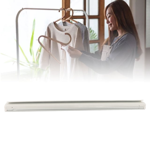 Wall Mounted Drying Rack, Wall Mounted Mesh Clothes Hanger Rack Retractable Space Saving for Balconies