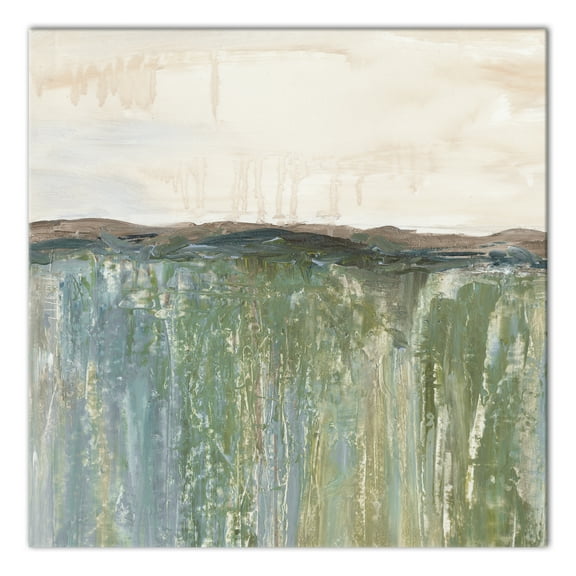 Creative Products Abstract Grass Field 30 x 30 Canvas Wall Art