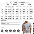 thumbnail image 4 of Mfakffe Mens V-Neck Short Sleeve T-Shirt Breathable Loose Fit Casual Athletic Tee Lightweight Basic Summer Tops for Daily Wear, 4 of 5