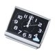 thumbnail image 1 of Moyic Reloj despertador de forma cuadrada, Radio, movimiento de de barrido silencioso, decoración de mesa, alimentado por batería, relojes de Decoración del hogar Negro Moyic HA026177-02, 1 of 6