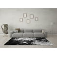 thumbnail image 3 of Ahgly Company Indoor Rectangle Oriental Gray Industrial Area Rugs, 2' x 3', 3 of 4