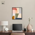 thumbnail image 2 of Planar Patchwork I Canvas Modern Colorful Art by Art Remedy, Black Frame, 16 x 20, 2 of 7