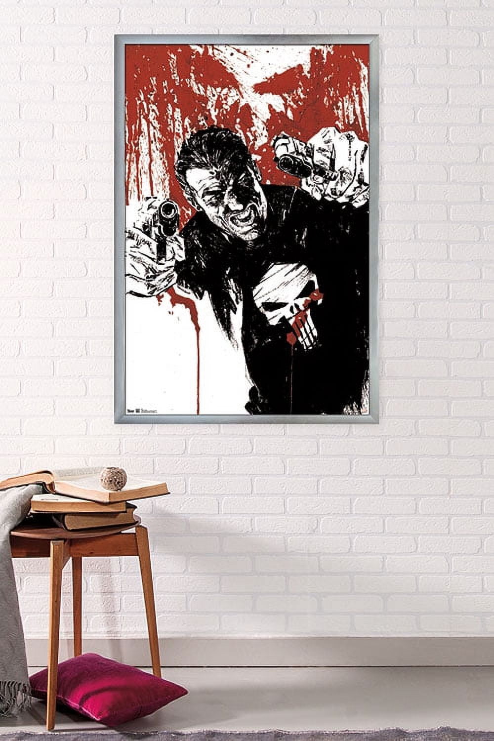 Marvel Comics - The Punisher - Pistols Wall Poster, 22.375" x 34", Framed