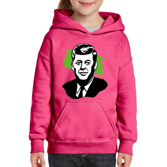 NIB - Big Girls Hoodies and Sweatshirts - President John F. Kennedy