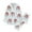 White, variant on GDREDA Pyjamas Femme Women Christmas Lapel Full Print Holiday Casual Santa Glass Tree Long Sleeve Pants Set Women Pajama Sets pyjamas Grey,XL