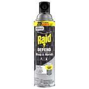 Raid Defend Outdoor Defense System Wasp and Hornet Bug Spray Outdoor Insect Killer, 17.5 oz.