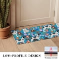 thumbnail image 3 of Dog with Pioneer Flower Door Rugs,Washable Non Slip Door Mats Indoor,Decorative Door Mats,Entry Mat Indoor for Entrance,Bedroom,Kitchen,Bathroom,16"x47", 3 of 6