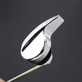 thumbnail image 3 of HAMPPLIES Toilet Tank Handle Silver Toilet Flusher Button 1Set, 3 of 5