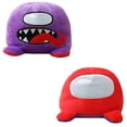 thumbnail image 1 of AmongUs Space Werewolf kill game Double Flip plush doll purple, 1 of 8