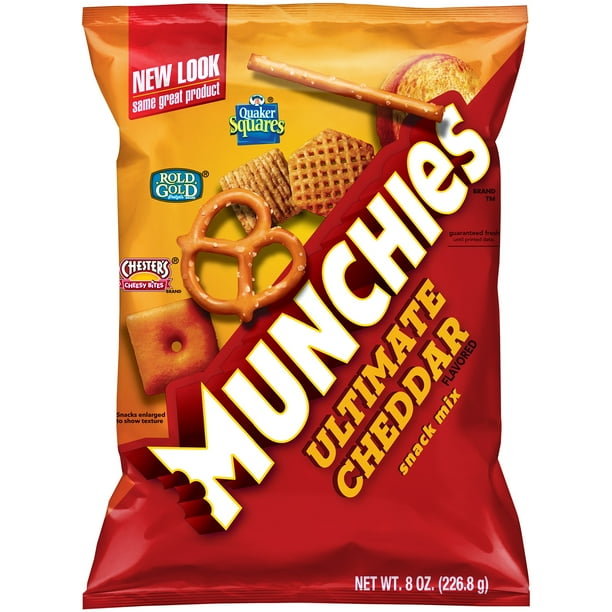 Munchies Ultimate Cheddar Snack Mix, 8 Oz.