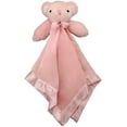 thumbnail image 3 of OCINAPALS Plush Pink Bear Baby Lovey, Security Blanket, 18" x 18", 3 of 4