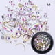 thumbnail image 1 of Fiudx Sirena Uñas Degradadas Perlas Lentejuelas Brillo Deslumbrante Manicura Arte de Uñas Decoración, 1 of 2