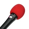 thumbnail image 4 of tooloflife 1/2/5Pcs Handheld Microphone Windscreens Foam Mic Covers for KTV Dance Ball Meeting Red, 4 of 6
