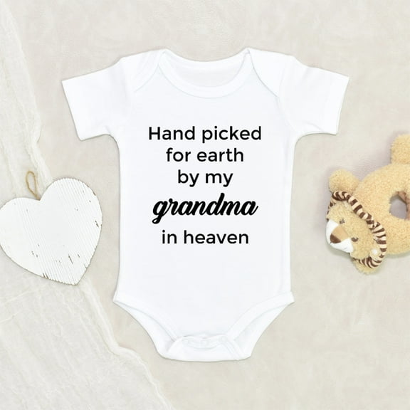 Memorial Baby Clothes - Hand Picked By My Grandma Inside Heavens Baby Clothes - Grandma Baby Clothes