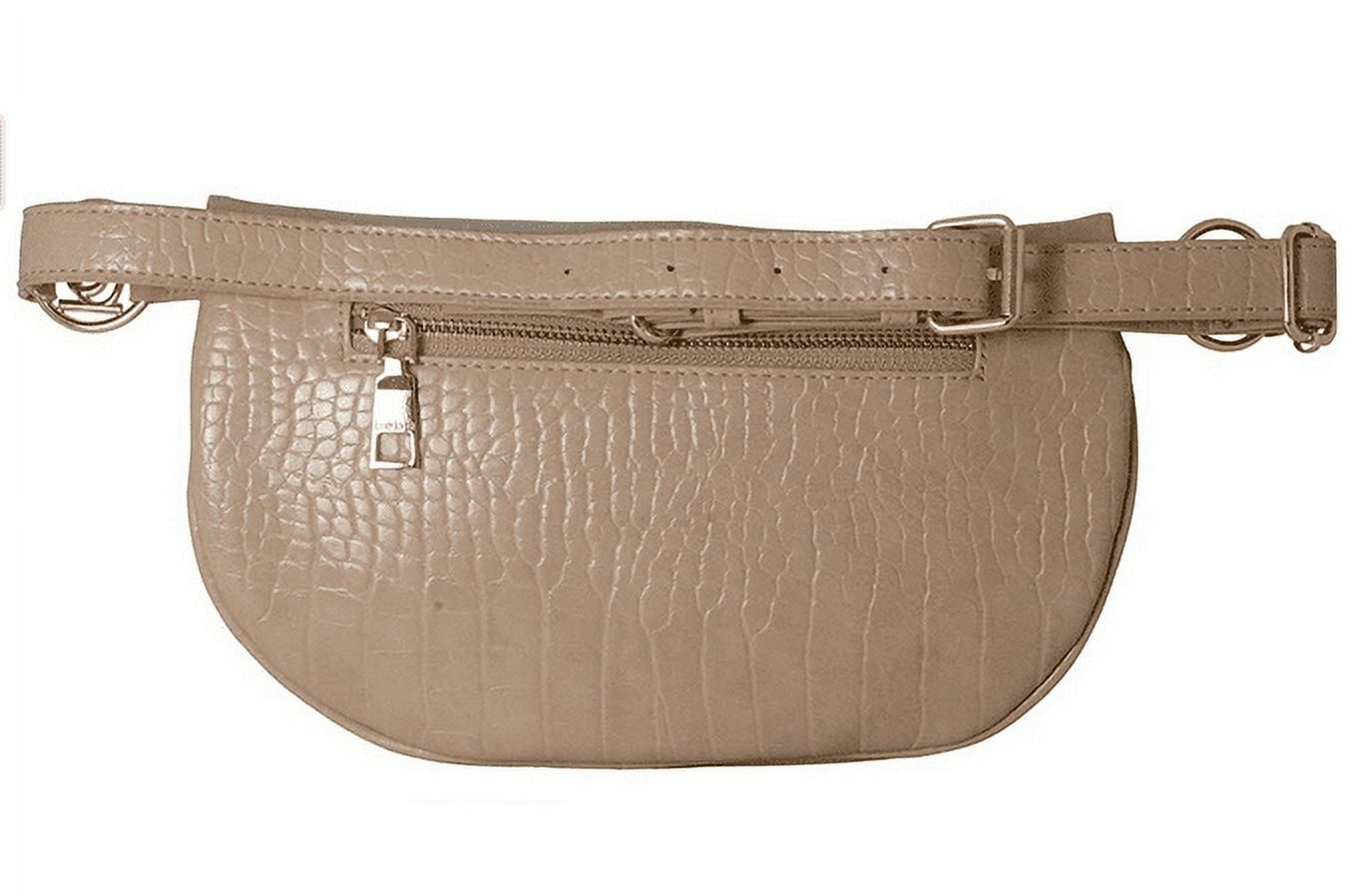 Bebe NEW Josephine Croco Convertible Sling Belt Fanny Pack / Sling