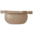 thumbnail image 2 of Bebe NEW Josephine Croco Convertible Sling Belt Fanny Pack / Sling Bag Purse Taupe, 2 of 3