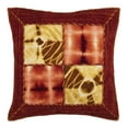 thumbnail image 2 of SAFAVIEH Dip Dye Quartre Patch Pillow Set of 2 Chili Pepper, 2 of 4