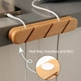 thumbnail image 6 of Wire Holder Desk Cable Clips Adhesive MultiSlot Organizers for Car Home Office Cord Arrangement Wire Holders Fixer, 6 of 19