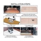 thumbnail image 2 of 2 piezas, soporte para horquilla de bicicleta, portabicicletas para techo de camión, portabicicletas, soporte para camión, SUV, remolque, bicicleta de carretera, negro, 2 of 3