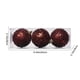 thumbnail image 3 of Adornos navideños, regalos navideños, caja de regalo de 3 bolas navideñas, bolas navideñas creativas, bolas colgantes para árbol de Navidad, juego de decoración navideña, bolas de plástico para regalo, 3 of 6