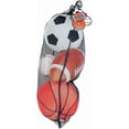 thumbnail image 4 of Melissa & Doug Sports Throw Pillows Kids Toys With Mesh Storage Bag - Plush Basketball, Baseball, Soccer Ball, and Football, 4 of 4