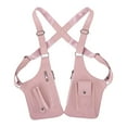 thumbnail image 2 of 2025 New Anti-Theft Leather Underarm Shoulder Bag Men,Adjustable Underarm Shoulder Bag for Men Women,Holster Bag for Phone Wallet-Pink, 2 of 5