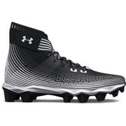 Under Armour Men's Highlight Franchise Football Cleats Black/White/White - 3023718-003