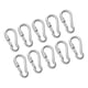 thumbnail image 1 of Paquete de 10 Mosquetones Colgantes de Hamaca de Servicio para Soporte de Hamaca, Hamacas Brasileñas, Silla Giratoria Sunnimix Mosquetón de hamaca, 1 of 8