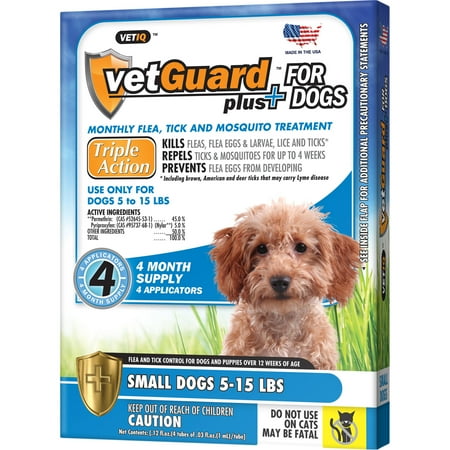 VetGuard Plus for Small Dogs 4 Month Supply 515 lbs