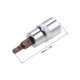 thumbnail image 2 of Uxcell 3/8" Drive x 4mm Zócalo de Broca Hexagonal Métrico Estándar, Paquete de 3 de Acero S2 y Cr-V, 2 of 5