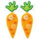thumbnail image 1 of KAKOWELY 1 par de pendientes de zanahoria con cuentas, joyería de Pascua, regalo para el Festival de Pascua., 1 of 5